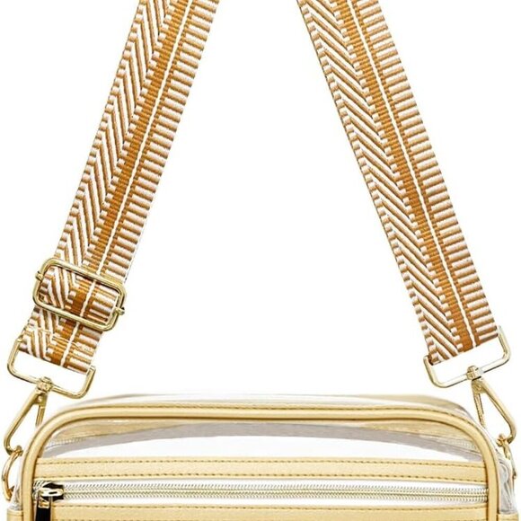 Accessories - Clear PVC Crossbody Bag Women Men Stadium Approved Concert Festival Sports